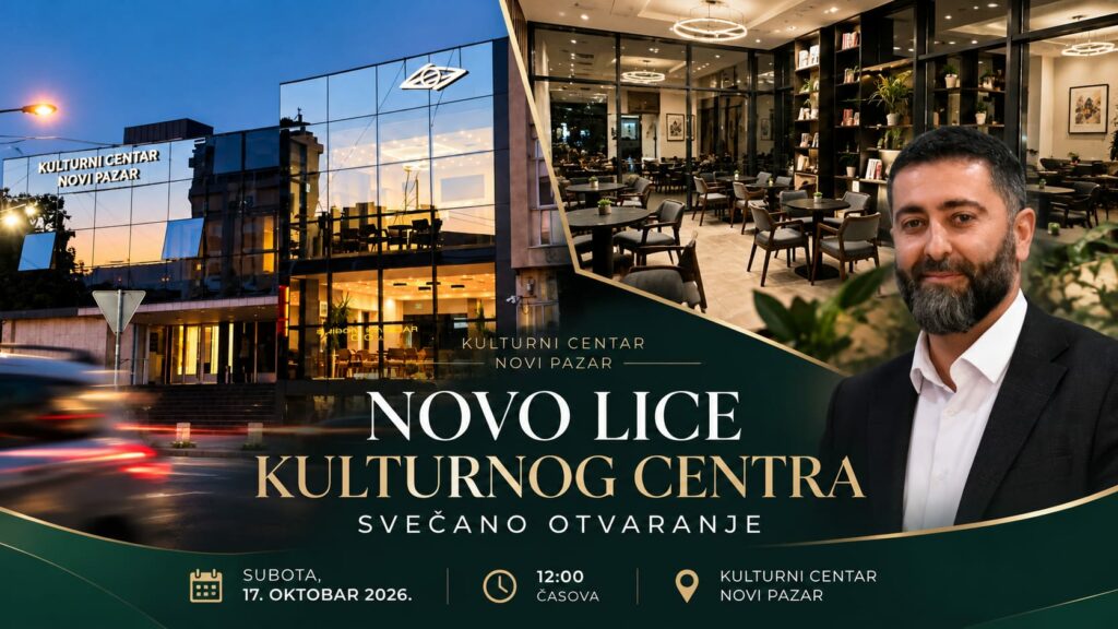 NOVO LICE KULTURNOG CENTRA. Svečano otvaranje, subota (sutra) u 12h